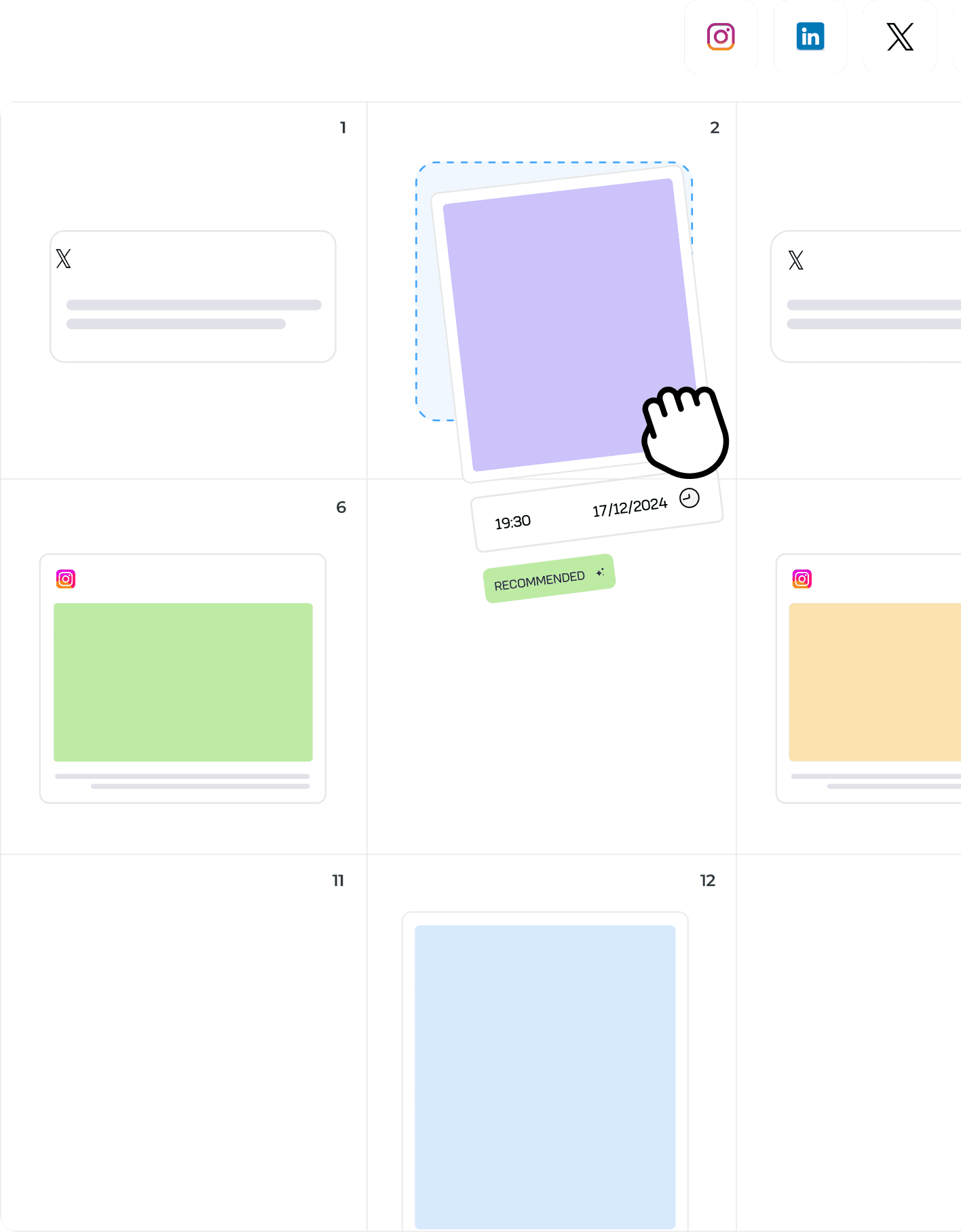 Neword calendar view